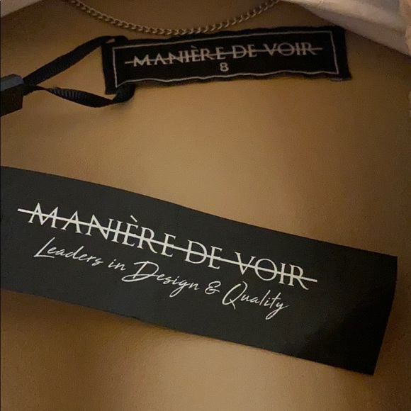 NWT, Manière De Voir Tan Jacket - Picture 6 of 7